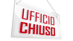 Chiusura ufficio Ekommerce