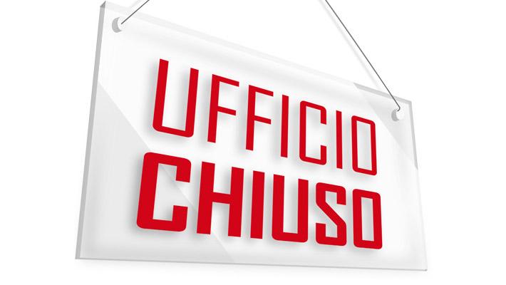 Chiusura ufficio Ekommerce