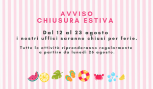 chiusura estiva uffici