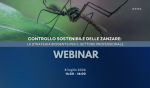 webinar tecnico sulle strategie Biogents per il controllo delle zanzare