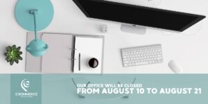 Ekommerce Office Summer Closure Notice: Shipping and Support Information